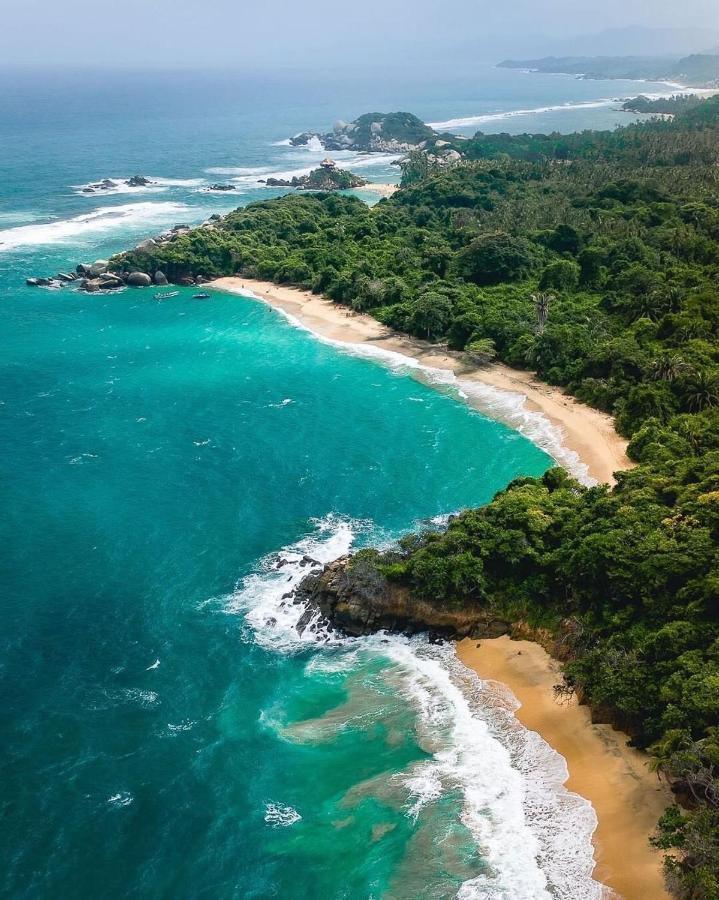 Camping Castilletes Parque Tayrona Bed and Breakfast Zaino Exterior foto