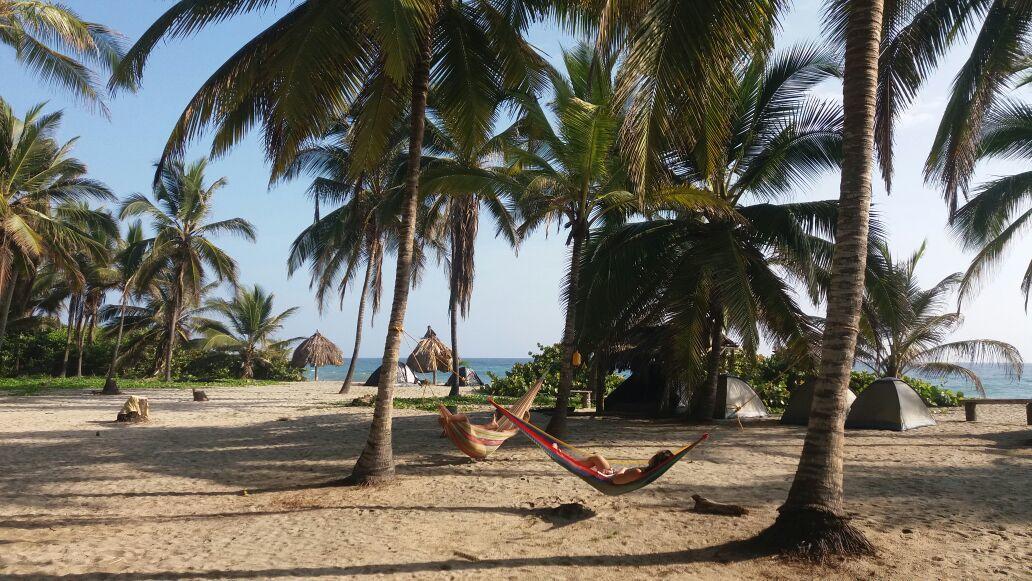 Camping Castilletes Parque Tayrona Bed and Breakfast Zaino Exterior foto