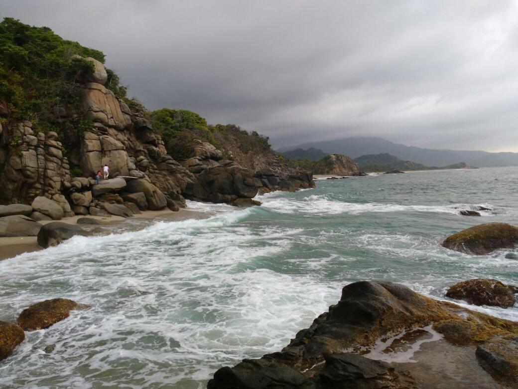 Camping Castilletes Parque Tayrona Bed and Breakfast Zaino Exterior foto