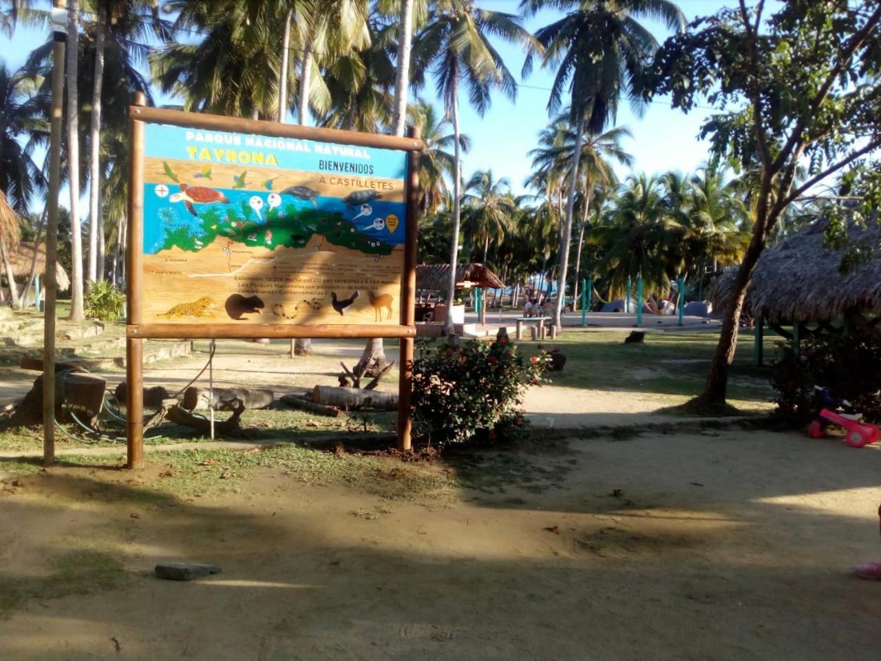 Camping Castilletes Parque Tayrona Bed and Breakfast Zaino Exterior foto